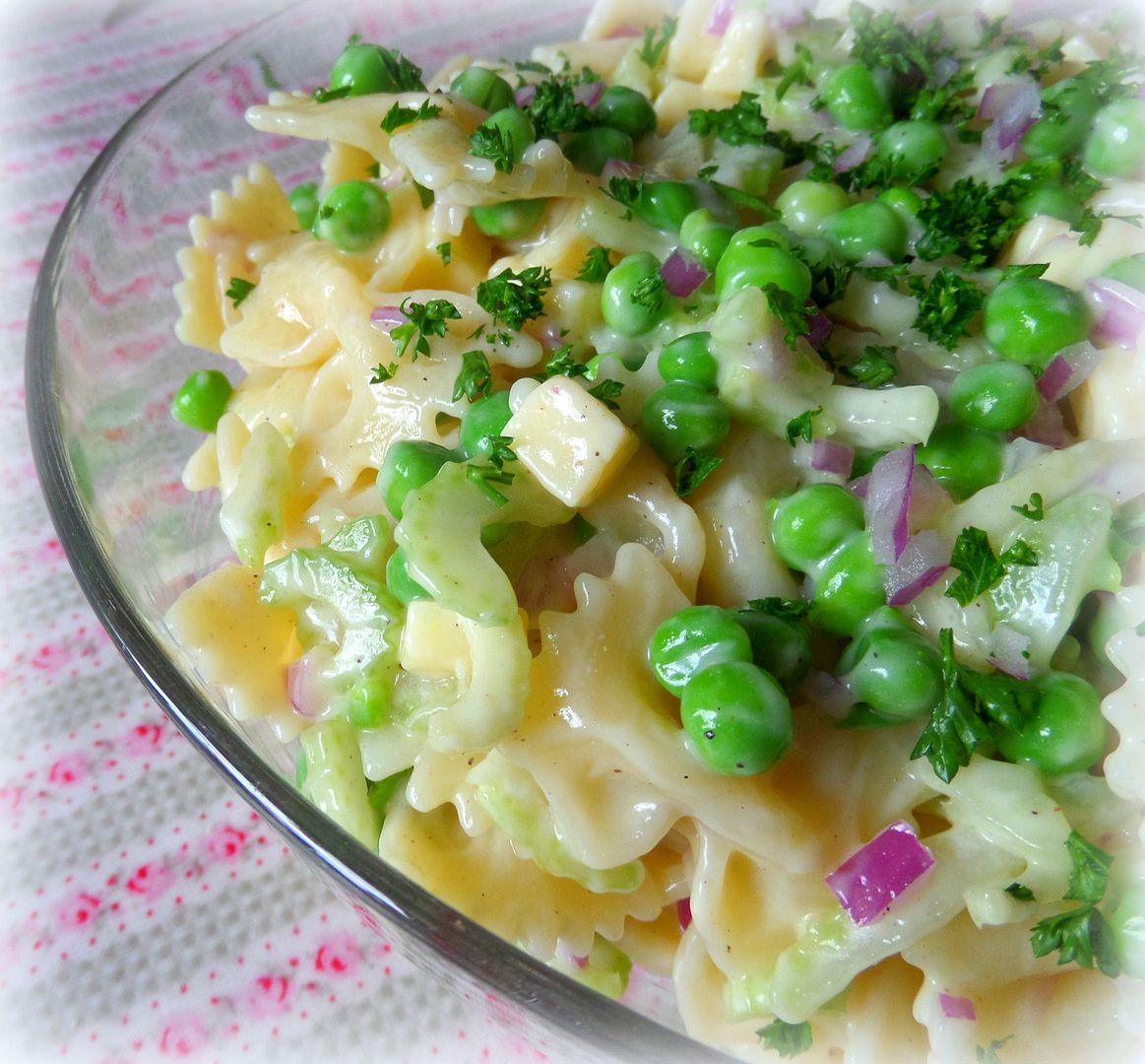 The English Kitchen Cheese, Peas and Bow Ties Salad